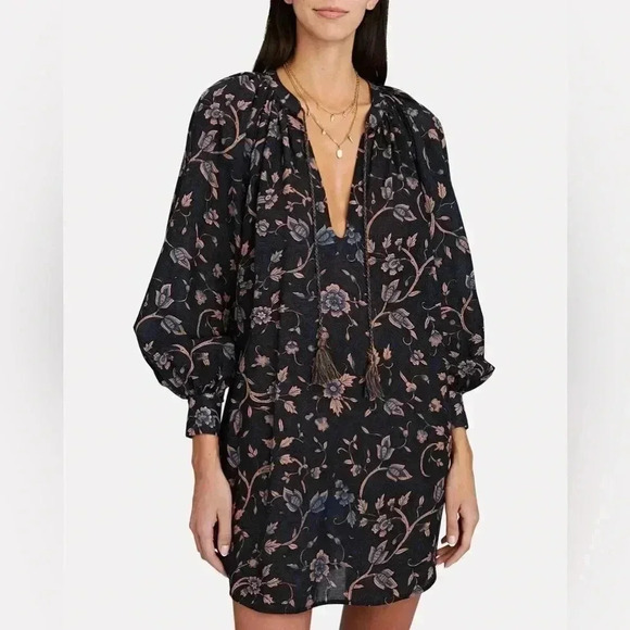 Ulla Johnson Floral Print Tunic Size Small - Picture 1 of 9
